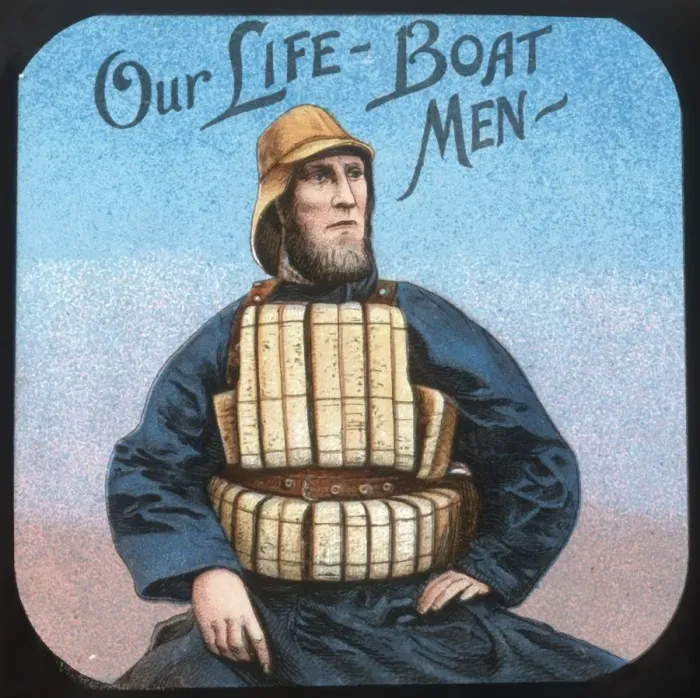 Framed Print : The Life-boat Men, c1900. Creator: Unknown Framed Print : The Life-boat Men, c1900. Creator: Unknown