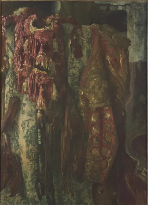 Framed Print : Still life with Bolero, 1933. Creator: Fortuny y Madrazo, Mariano (1871-1949) Framed Print : Still life with Bolero, 1933. Creator: Fortuny y Madrazo, Mariano (1871-1949)