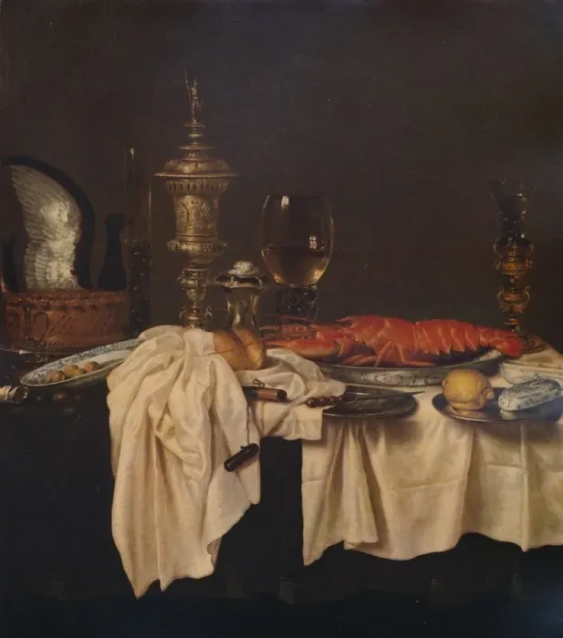 Framed Print : Still Life, c1640, (1938). Artist: Pieter de Ring Framed Print : Still Life, c1640, (1938). Artist: Pieter de Ring