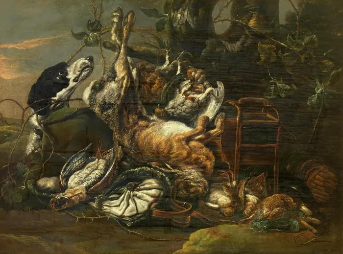 Framed Print : Still Life, c1650-1670. Creator: Pieter Boel Framed Print : Still Life, c1650-1670. Creator: Pieter Boel