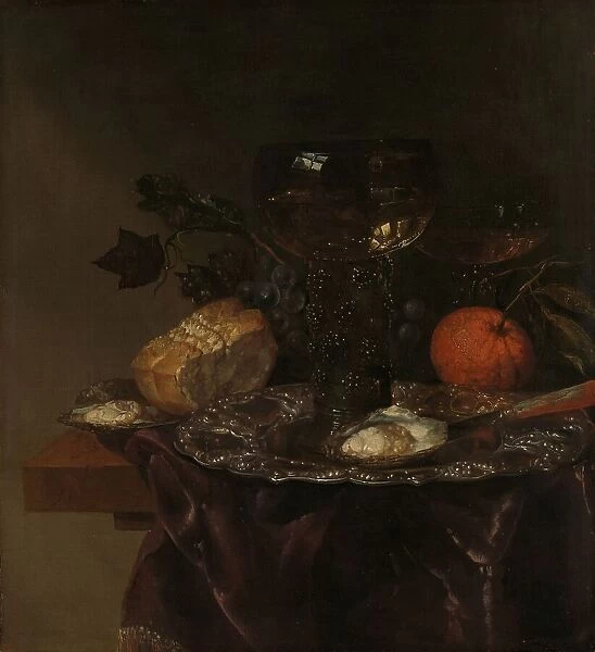 Still Life, c.1660-1690. Creator: Abraham van Beyeren