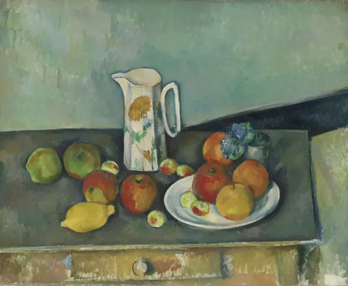 Framed Print : Still life, c1890. Creator: Paul Cezanne Framed Print : Still life, c1890. Creator: Paul Cezanne