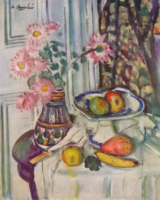 Framed Print : Still Life, c1930. Artist: George Leslie Hunter