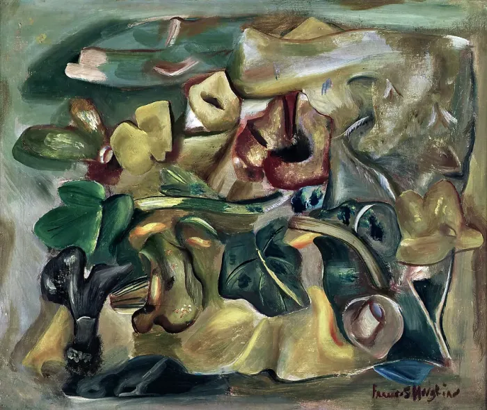Framed Print : Still life, c1935. Creator: Frances Hodgkins Framed Print : Still life, c1935. Creator: Frances Hodgkins