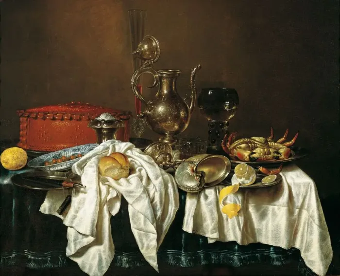 Framed Print : Still life with a Chinese porcelain plate, 1658 Framed Print : Still life with a Chinese porcelain plate, 1658