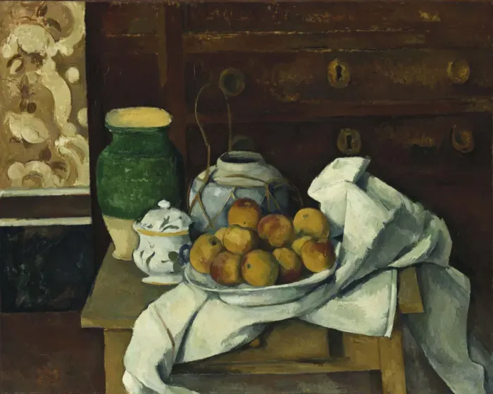Framed Print : Still life with commode, ca 1883-1887 Framed Print : Still life with commode, ca 1883-1887
