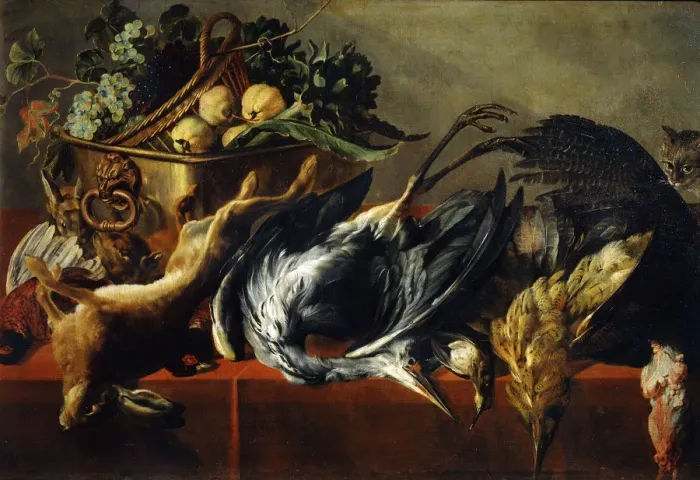 Framed Print : Still Life with an Ebony Chest, 17th century. Artist: Frans Snyders Framed Print : Still Life with an Ebony Chest, 17th century. Artist: Frans Snyders