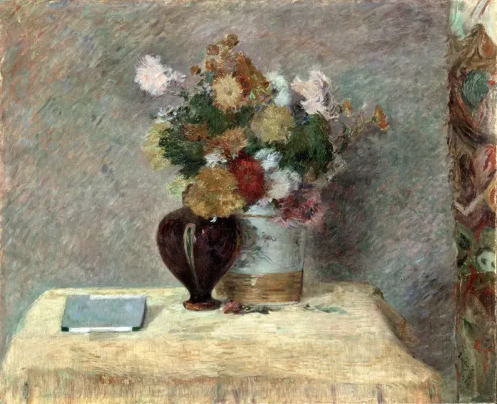 Framed Print : Still Life with Flowers Framed Print : Still Life with Flowers