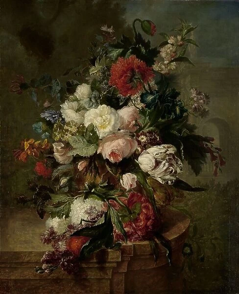 Still Life with Flowers, 1789. Creator: Harmanus Uppink