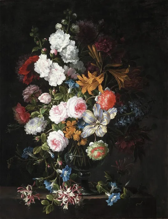 Framed Print : Still Life with Flowers, c1660-1690. Creator: Jean-Baptisite Monnoyer Framed Print : Still Life with Flowers, c1660-1690. Creator: Jean-Baptisite Monnoyer