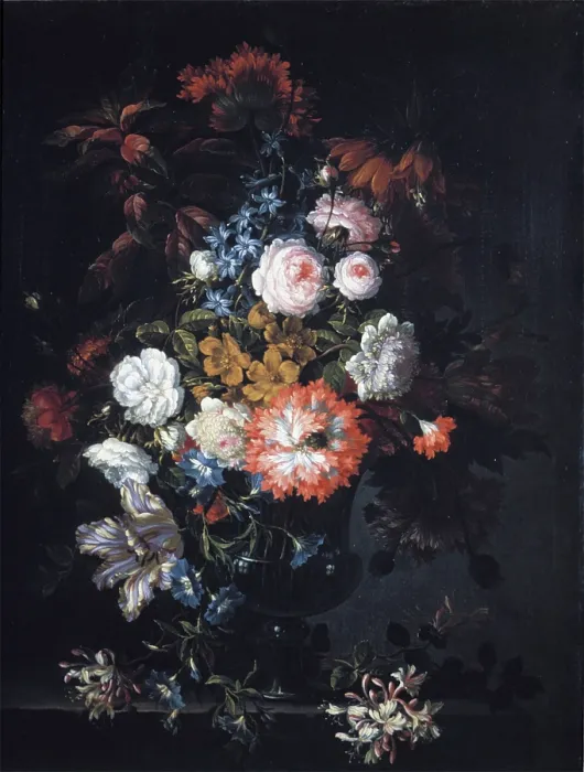 Framed Print : Still Life with Flowers, c1660-1690. Creator: Jean-Baptisite Monnoyer Framed Print : Still Life with Flowers, c1660-1690. Creator: Jean-Baptisite Monnoyer