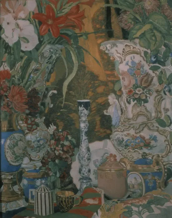 Framed Print : Still life. Flowers and porcelain, 1912. Artist: Golovin, Alexander Yakovlevich (1863-1930) Framed Print : Still life. Flowers and porcelain, 1912. Artist: Golovin, Alexander Yakovlevich (1863-1930)