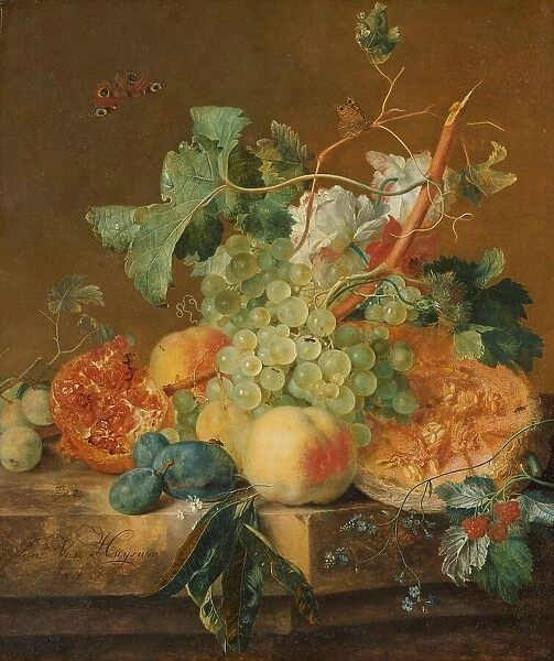 Still Life with Fruit, 1700-1749. Creator: Jan van Huysum