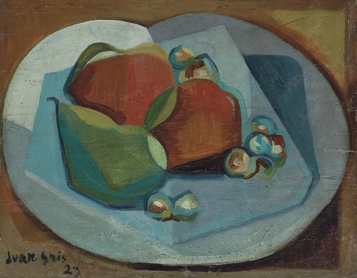 Framed Print : Still life with fruit, 1923. Creator: Gris, Juan (1887-1927) Framed Print : Still life with fruit, 1923. Creator: Gris, Juan (1887-1927)