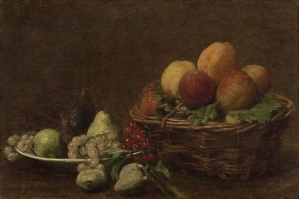 Still Life with Fruit, c.1880-c.1890. Creator: Henri Fantin-Latour