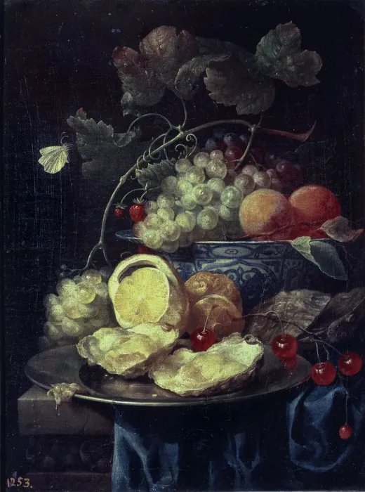 Framed Print : Still Life with Fruits, by Joris van Son, 1664 Framed Print : Still Life with Fruits, by Joris van Son, 1664