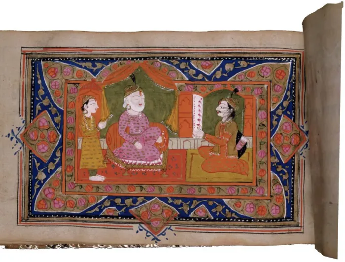 Framed Print : Life of Krishna, c18th - 19th Century Framed Print : Life of Krishna, c18th - 19th Century