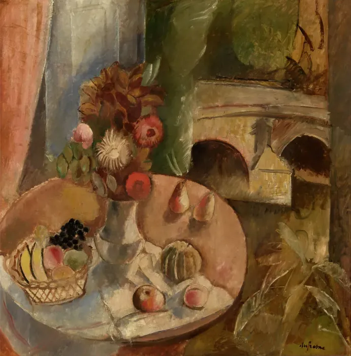 Framed Print : Still Life, late 19th-early 20th century. Creator: Charles Dufresne Framed Print : Still Life, late 19th-early 20th century. Creator: Charles Dufresne