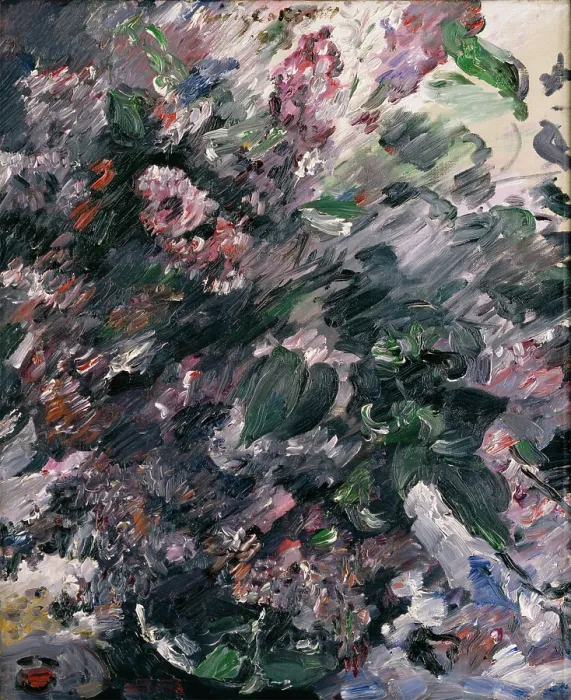 Framed Print : Still Life with Lilacs, 1917. Creator: Lovis Corinth Framed Print : Still Life with Lilacs, 1917. Creator: Lovis Corinth
