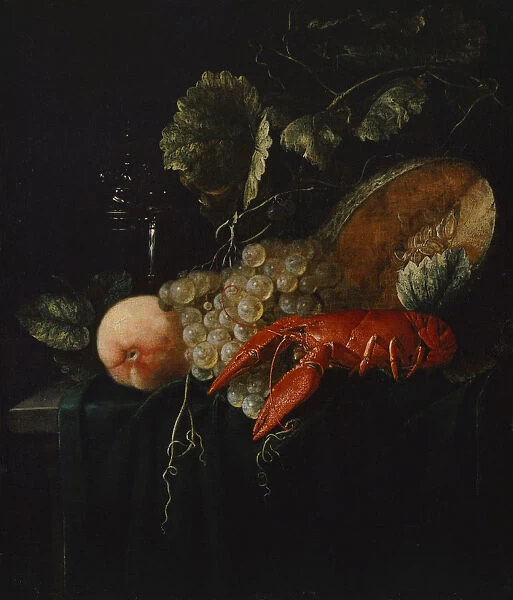 Still life with lobster, Second Half of the 17th cen Creator: Anonymous