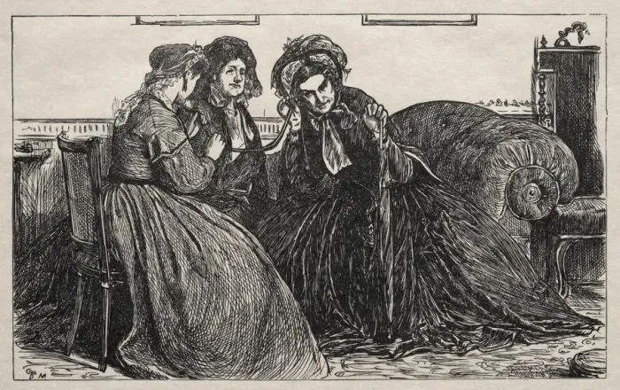 Framed Print : Life in London, 1866. Creator: George Louis Palmella Busson Du Maurier (British, 1834-1896) Framed Print : Life in London, 1866. Creator: George Louis Palmella Busson Du Maurier (British, 1834-1896)