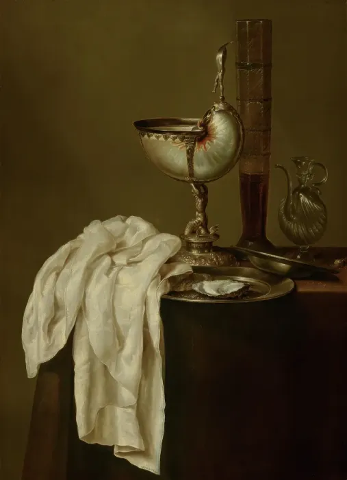 Framed Print : Still Life with Nautilus Cup, 1640. Creator: Willem Claesz. Heda Framed Print : Still Life with Nautilus Cup, 1640. Creator: Willem Claesz. Heda