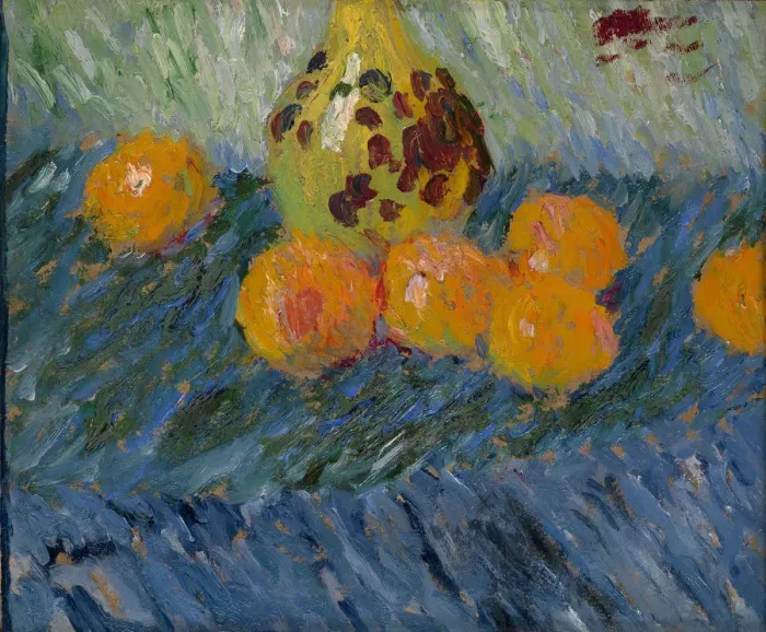 Framed Print : Still Life with Oranges. Artist: Javlensky, Alexei, von (1864-1941) Framed Print : Still Life with Oranges. Artist: Javlensky, Alexei, von (1864-1941)