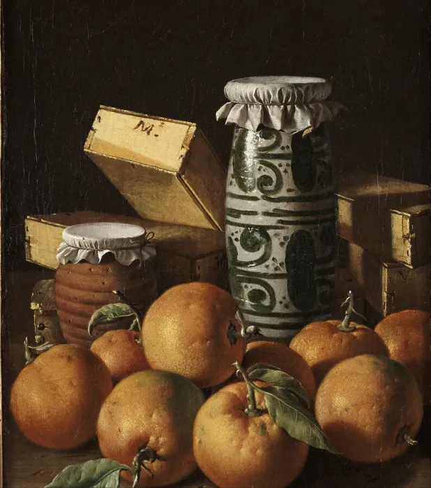 Framed Print : Still Life with Oranges, Jars, and Boxes of Sweets. Artist: Melendez, Luis (1716-1780) Framed Print : Still Life with Oranges, Jars, and Boxes of Sweets. Artist: Melendez, Luis (1716-1780)