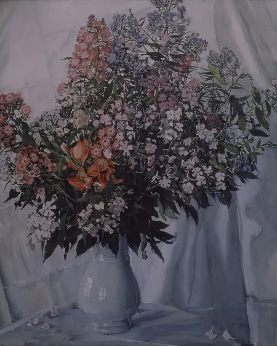 Framed Print : Still life. Phloxes, 1911. Artist: Golovin, Alexander Yakovlevich (1863-1930) Framed Print : Still life. Phloxes, 1911. Artist: Golovin, Alexander Yakovlevich (1863-1930)