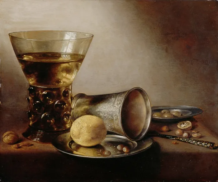 Framed Print : Still Life with Roemer, 1644. Creator: Pieter Claesz Framed Print : Still Life with Roemer, 1644. Creator: Pieter Claesz