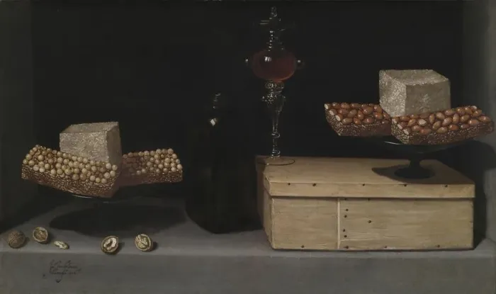 Framed Print : Still Life with Sweets, 1622. Creator: Juan van der Hamen y Leon (Spanish, 1596-1631) Framed Print : Still Life with Sweets, 1622. Creator: Juan van der Hamen y Leon (Spanish, 1596-1631)