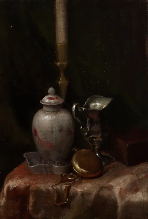 Framed Print : Still Life-two-sided painting, after 1920. Creator: Olga Boznanska Framed Print : Still Life-two-sided painting, after 1920. Creator: Olga Boznanska