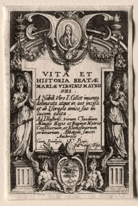 Framed Print : The Life of the Virgin. Creator: Jacques Callot (French, 1592-1635) Framed Print : The Life of the Virgin. Creator: Jacques Callot (French, 1592-1635)