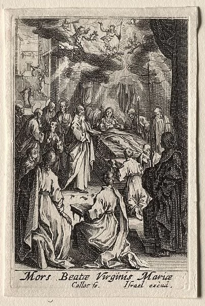 The Life of the Virgin: The Death of the Virgin. Creator: Jacques Callot (French, 1592-1635)