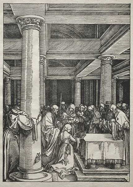 Life of the Virgin: Presentation of Jesus in the Temple, 1504-1505. Creator: Albrecht Dürer