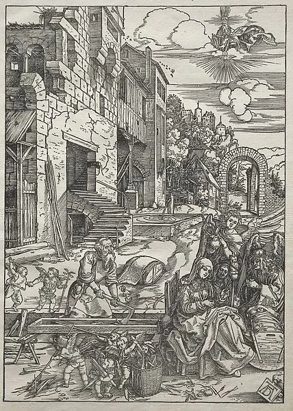 Life of the Virgin: The Rest in Egypt, 1504-1505. Creator: Albrecht Dürer (German, 1471-1528)