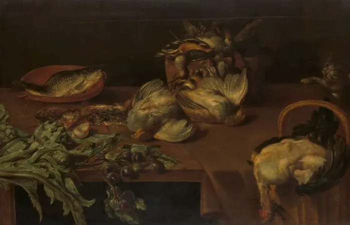 Framed Print : Still Life with Wild Fowl, 1632. Creator: Alexander Adriaenssen Framed Print : Still Life with Wild Fowl, 1632. Creator: Alexander Adriaenssen