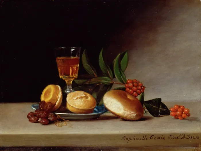 Framed Print : Still Life with Wine Glass, 1818. Creator: Raphaelle Peale Framed Print : Still Life with Wine Glass, 1818. Creator: Raphaelle Peale