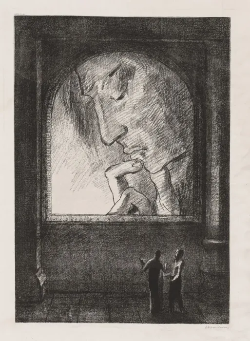 Framed Print : Light, 1893. Creator: Becquet (French); Odilon Redon (French, 1840-1916) Framed Print : Light, 1893. Creator: Becquet (French); Odilon Redon (French, 1840-1916)