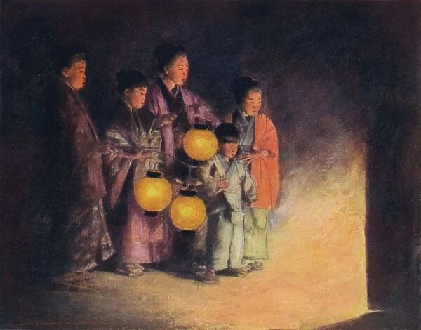 By the Light of the Lantern, c1887, (1901). Artist: Mortimer L Menpes