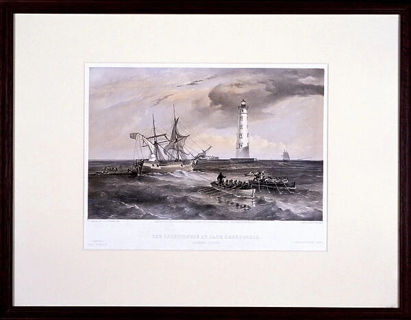 The Lighthouse at Cape Chersonese, Looking South, Crimea, Ukraine, 1855. Artist