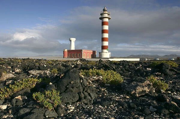 Lighthouse, Punta de la Ballena, Fuerteventura, Canary Islands