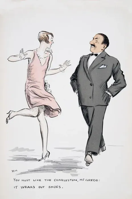 Framed Print : You must like the Charleston, Mr Greco, it wears out shoes. from White Bottoms pub Framed Print : You must like the Charleston, Mr Greco, it wears out shoes. from White Bottoms pub