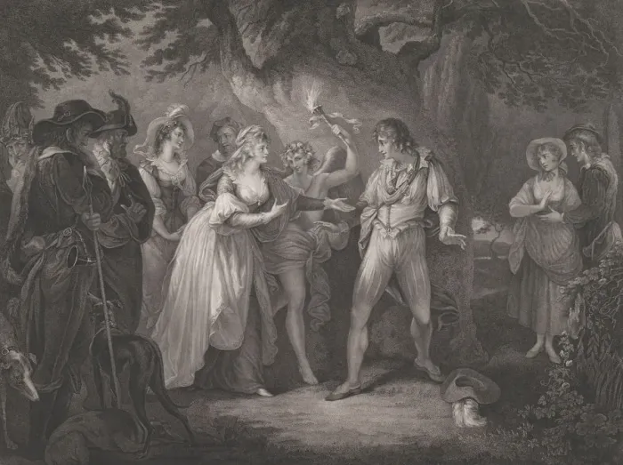 Framed Print : As You Like It, Act 5, Scene 4 (Shakespeare), September 29, 1792. September 29, 1792 Framed Print : As You Like It, Act 5, Scene 4 (Shakespeare), September 29, 1792. September 29, 1792