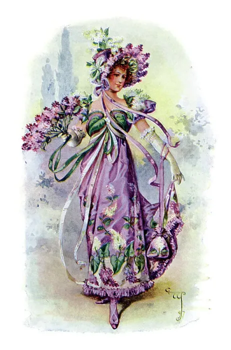 Framed Print : The Lilac, 1899 Framed Print : The Lilac, 1899