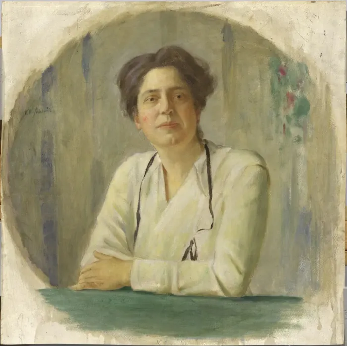 Framed Print : Lillian D. Wald, 1919. Creator: William Valentine Schevill Framed Print : Lillian D. Wald, 1919. Creator: William Valentine Schevill