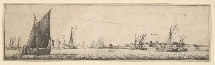 Framed Print : Lillo, 1642-44. Creator: Wenceslaus Hollar Framed Print : Lillo, 1642-44. Creator: Wenceslaus Hollar