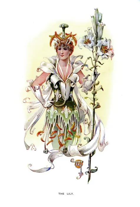 Framed Print : The Lily, 1899 Framed Print : The Lily, 1899