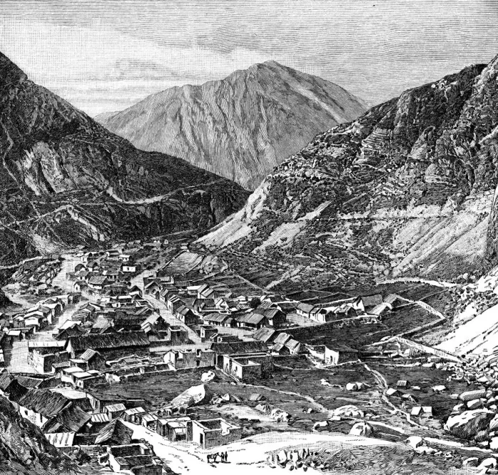 Framed Print : The Lima-Oroya railway, Peru, 1895 Framed Print : The Lima-Oroya railway, Peru, 1895