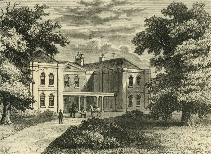 Framed Print : Lime Grove, Putney, in 1810, (c1878). Creator: Unknown Framed Print : Lime Grove, Putney, in 1810, (c1878). Creator: Unknown